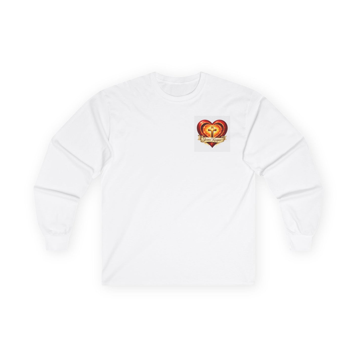 Heart Puzzle Long Sleeve Tee — Love & Unity Chest Graphic